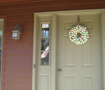 Entry Door Before - 1