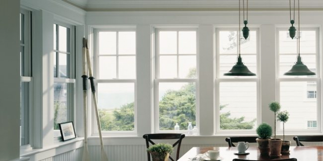 Andersen windows white interior