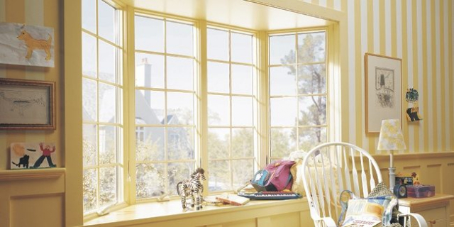 Andersen bay window seat in home