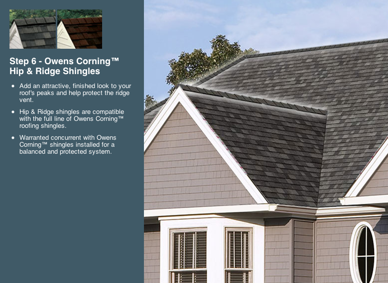 asphalt roof in MI home