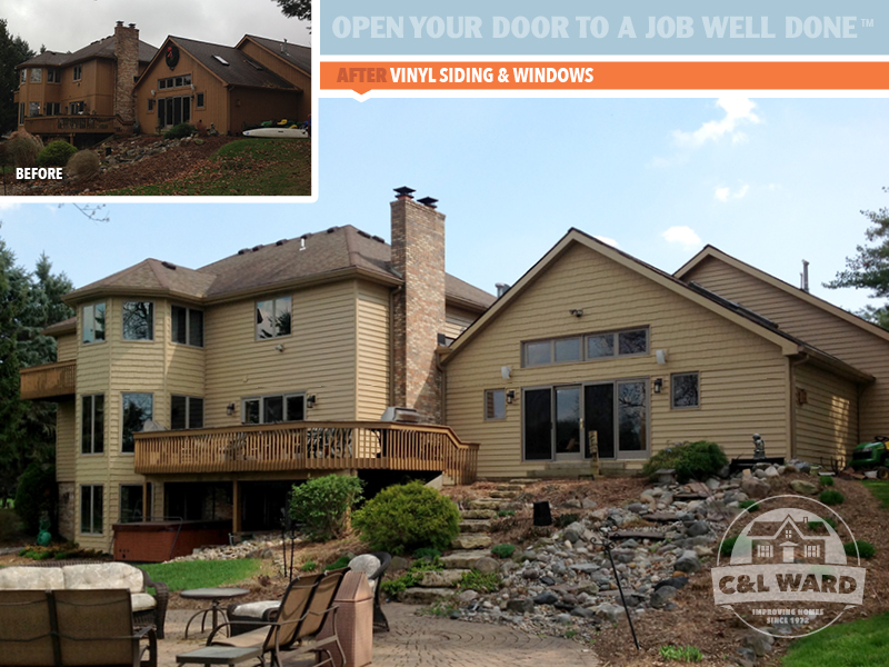 clward-before-after-certainteed vinyl lap siding andersen windows replacement