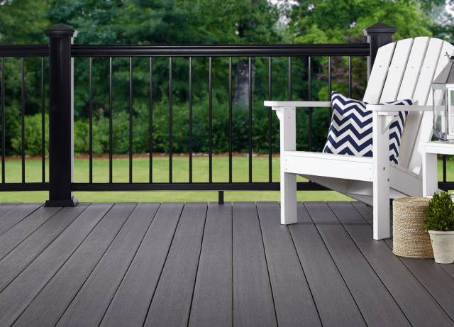 composite deck railing options