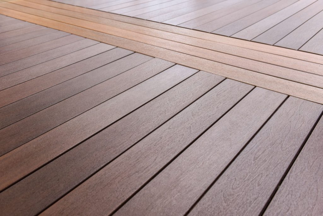 Burnt Umber Fiberon Composite Decking