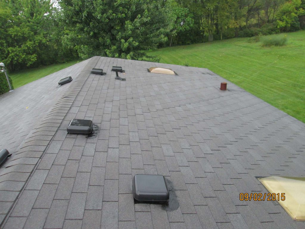 Roof before in MI