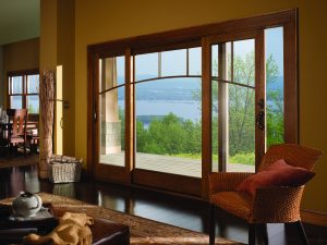 Large picture window overlooking a gorgeous view.