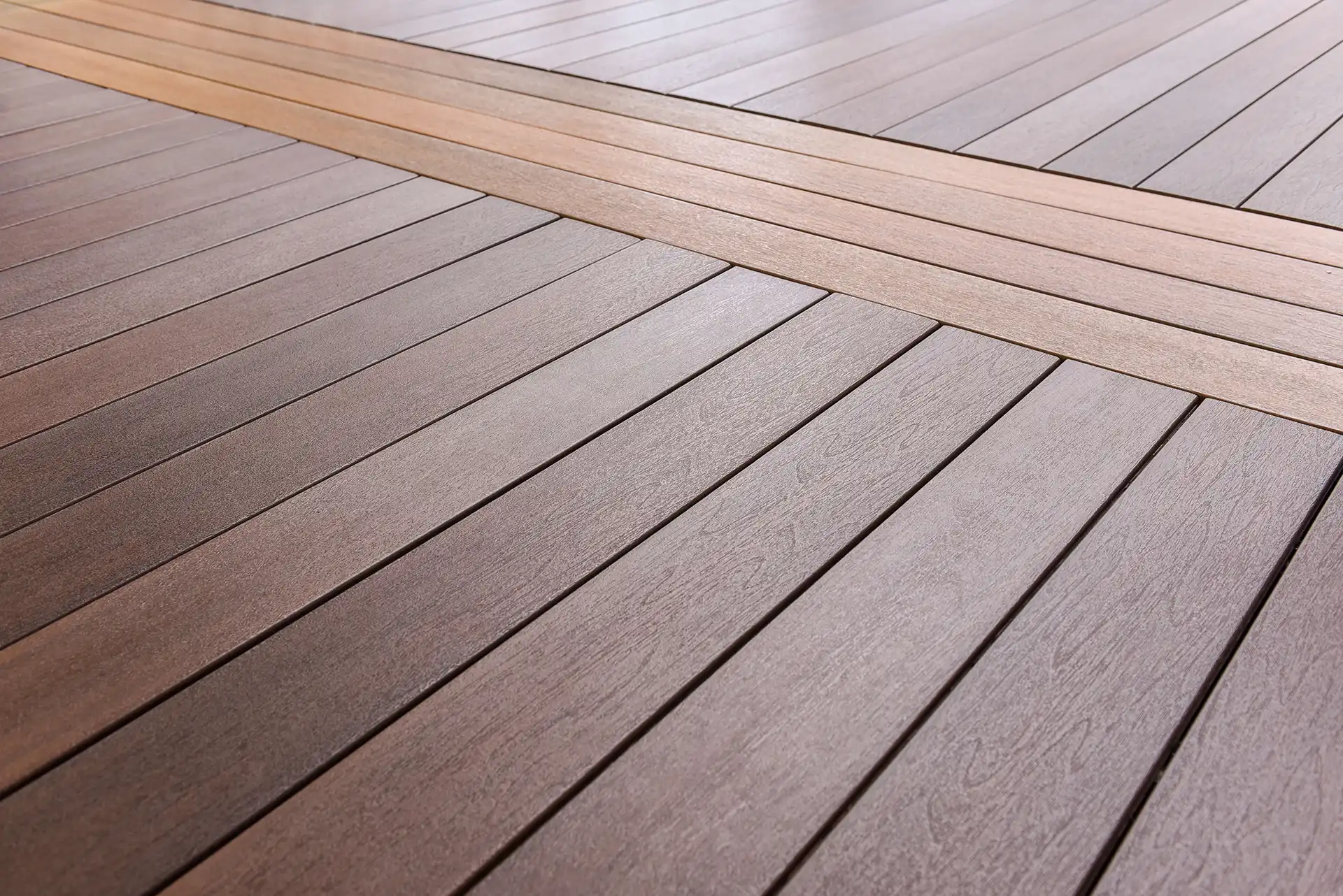 Photo of Fiberon deck boards - Curved Deck Builders Michigan
